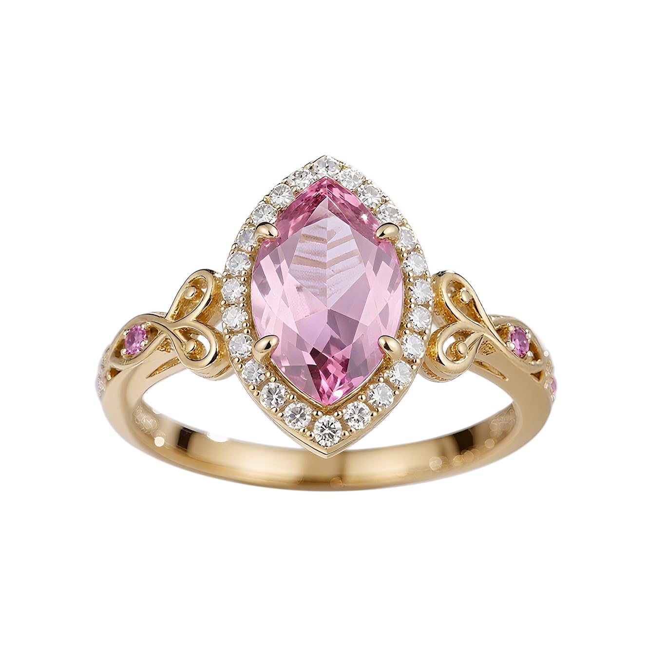 Customizable Birthstone Rings for Women, 925 Sterling Silver Created Gemstone 5A Cubic Zirconia Cushion/Marquise Engagement Ring, 1ct Halo Promise Rings for Her Anniversary Wedding Jewerly