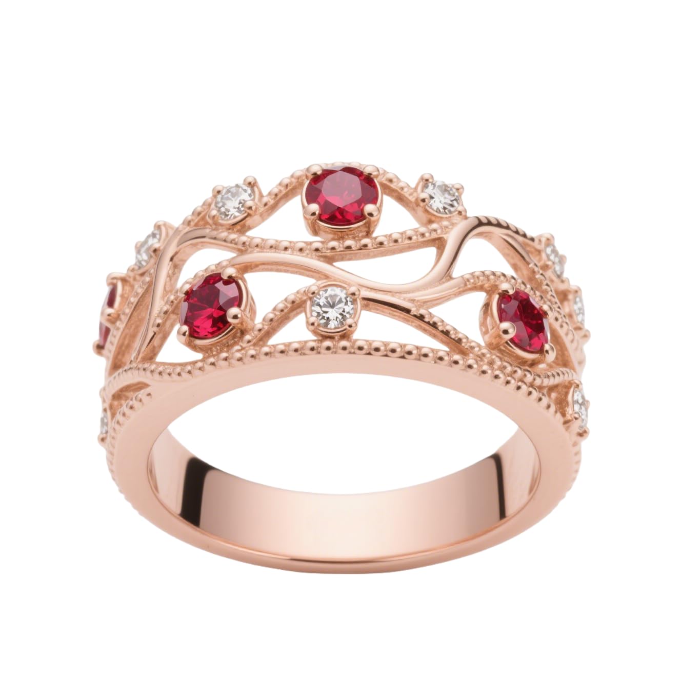 Personalized Leaf Vine Ring for Women 925 Sterling Silver Promise Rings Jewelry Gift for Birthday Christmas Anniversaries