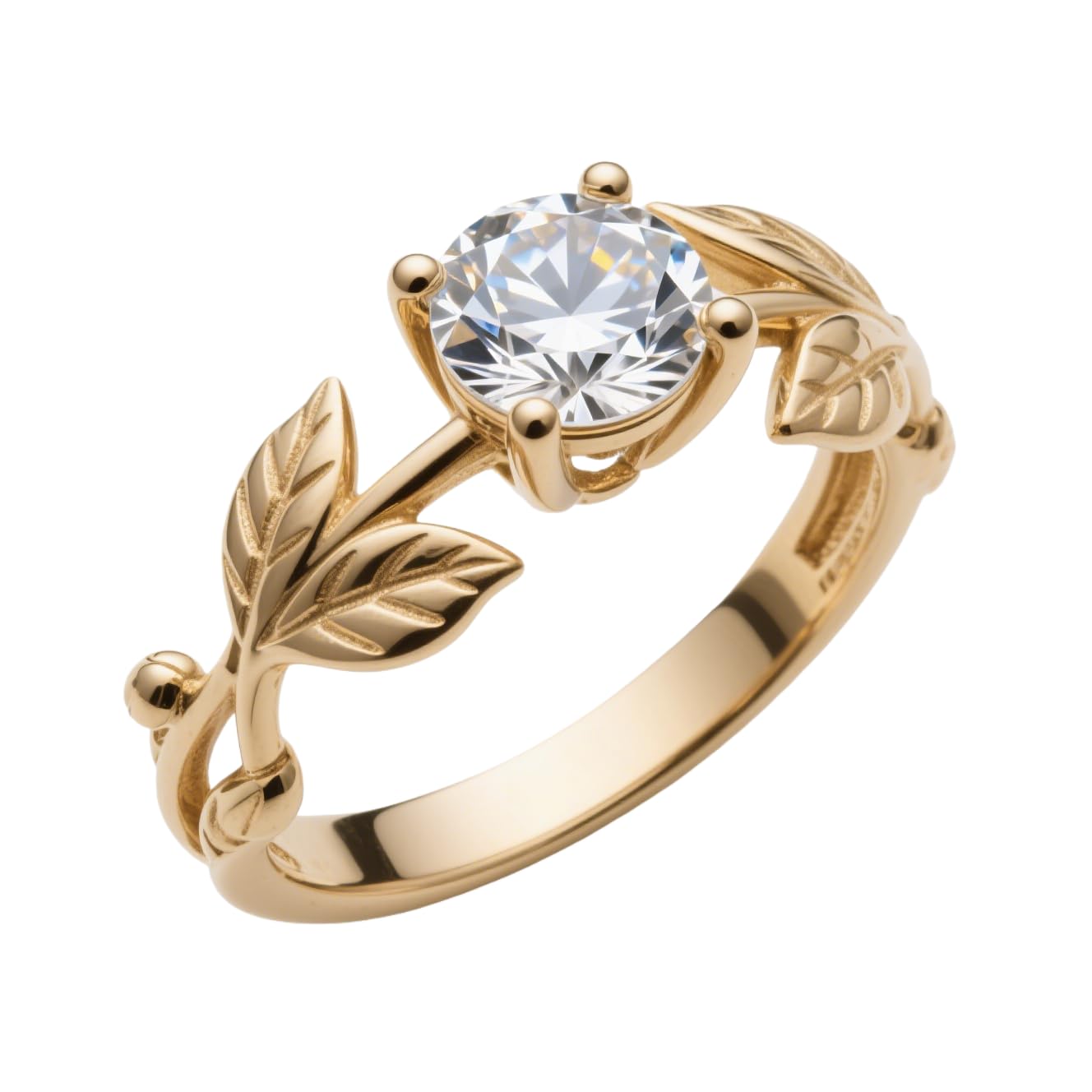 Personalized Leaf Vine Ring for Women 925 Sterling Silver Promise Rings Jewelry Gift for Birthday Christmas Anniversaries