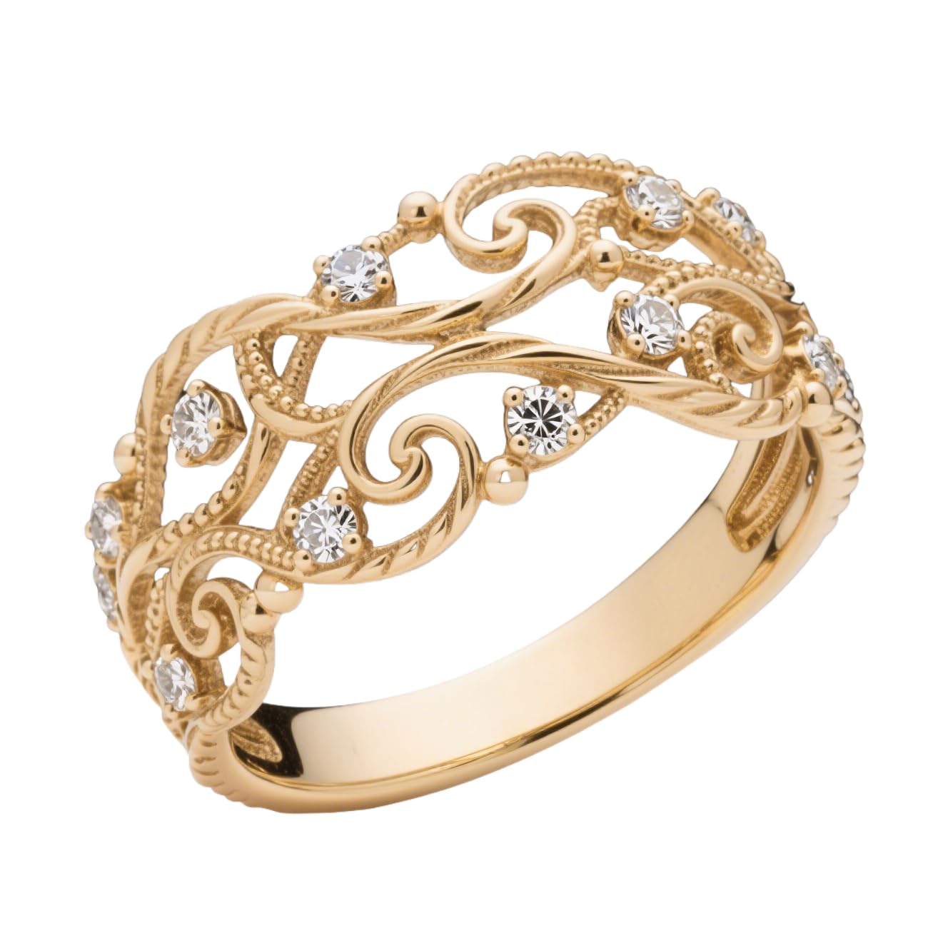 Personalized Leaf Vine Ring for Women 925 Sterling Silver Promise Rings Jewelry Gift for Birthday Christmas Anniversaries